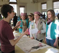 Girl Scouts Explore the World of Science at Mary Baldwin