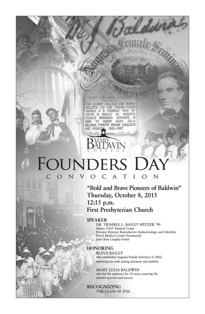 Alumna to Speak at Founder’s Day