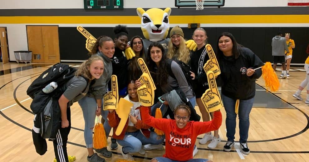 Hoop-La Celebrates 2019–20 Women’s Basketball, Introduces Athletics Mascot