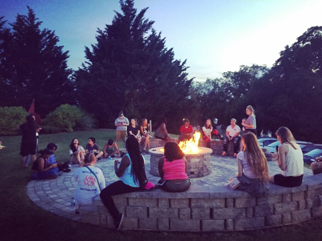 Bonding at the Bonfire Sparks, Creates Memories