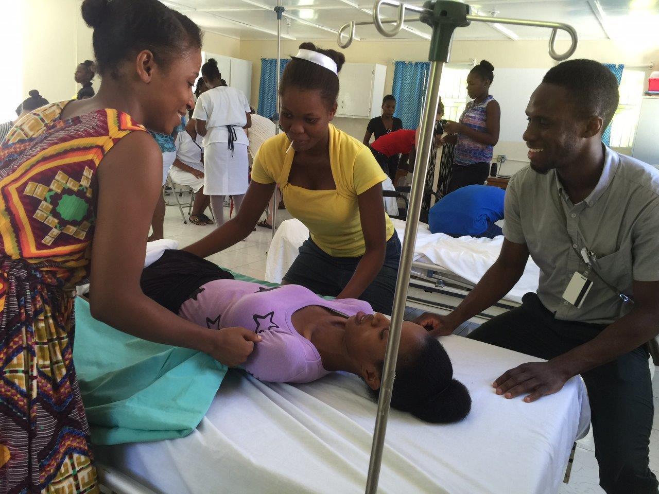 Health Sciences Students Assist Nurses in Haiti