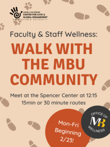 Walk the Campus flyer