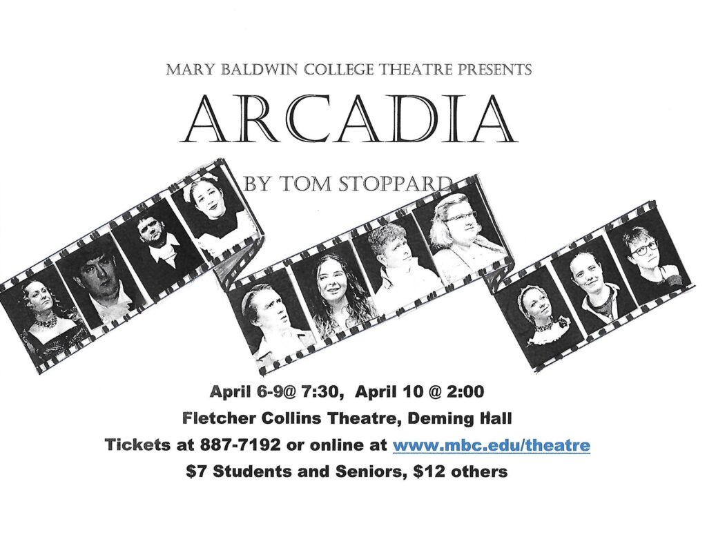 Mary Baldwin University Theater presents Arcadia