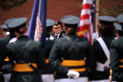 Bissell Retiring as Commandant of Cadets