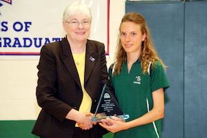Commissioner Presents Conference Athletic Awards