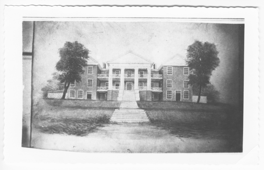 Augusta Female Seminary's Campus in the 1840's