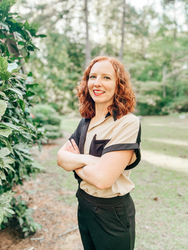 Victoria Barret poses for a professional headshot.