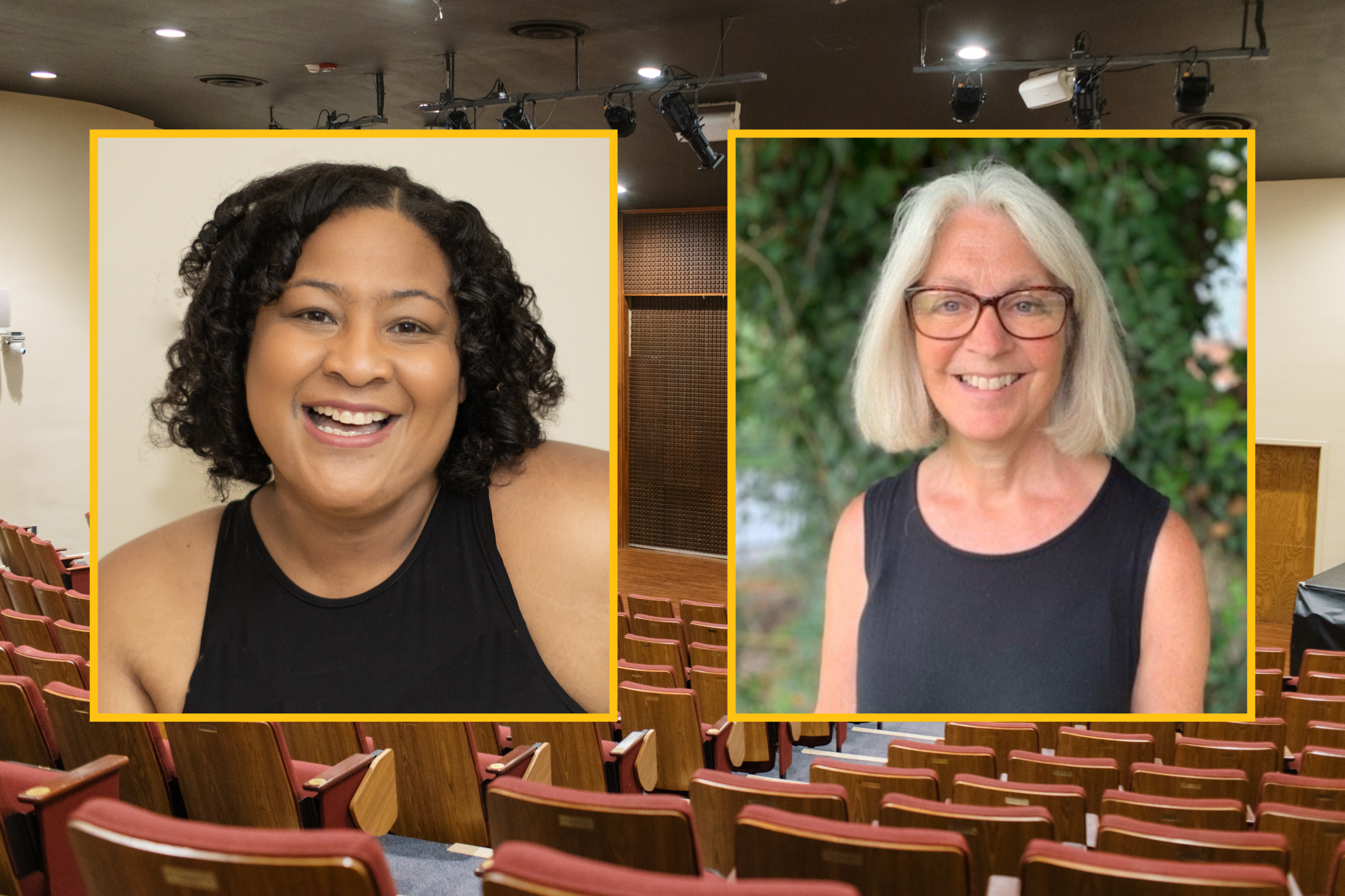 Headshots of Marie Masincup and Jessica Foy Long